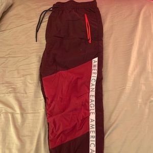 American Eagle Windbreaker Joggers